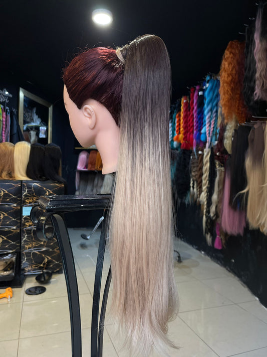 30 Inch Ombre Ponytail