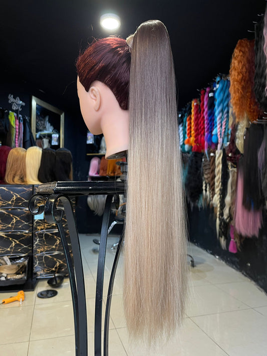 30 Inch Ombre Ponytail