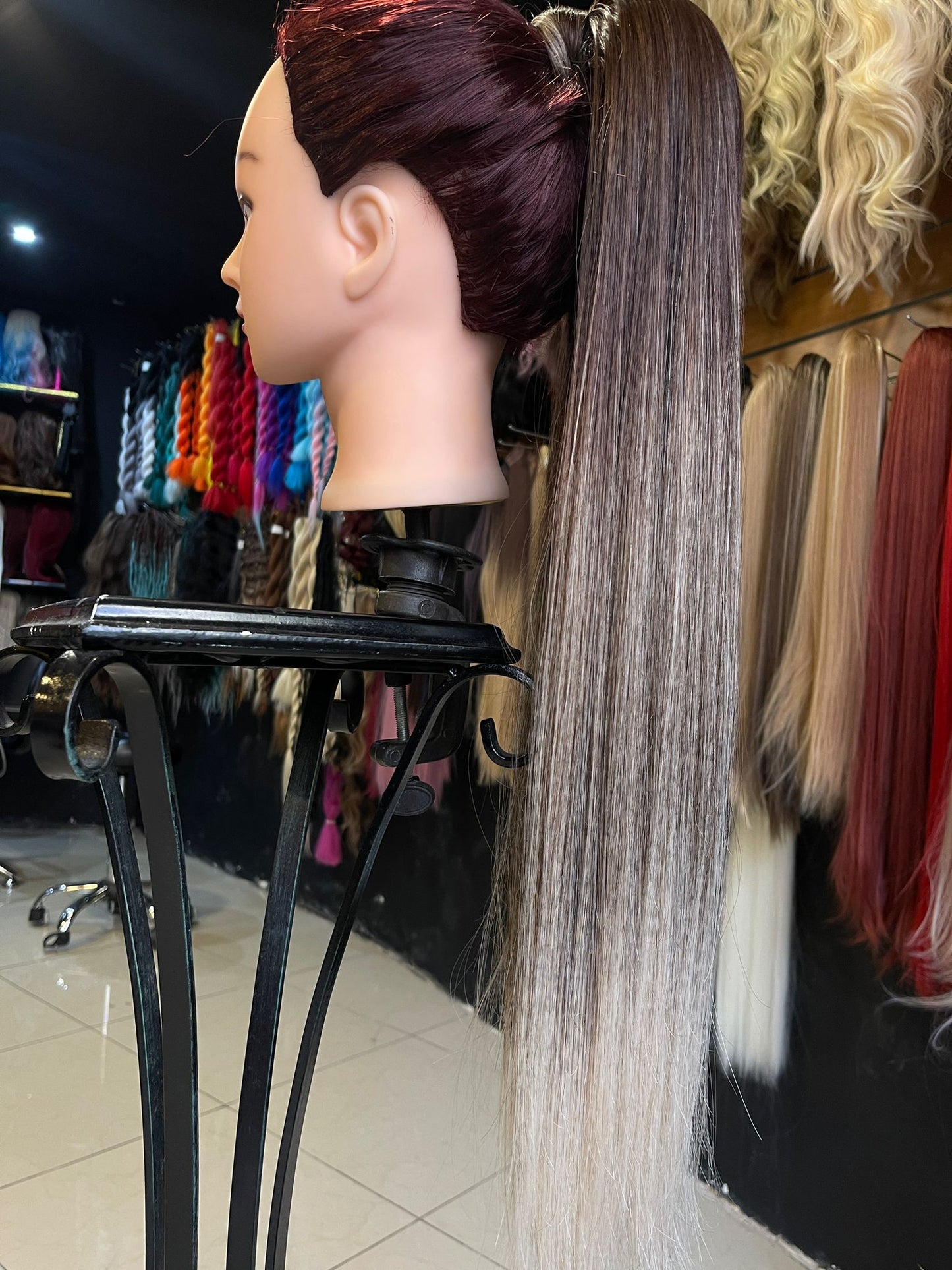 30 Inch Ombre Ponytail