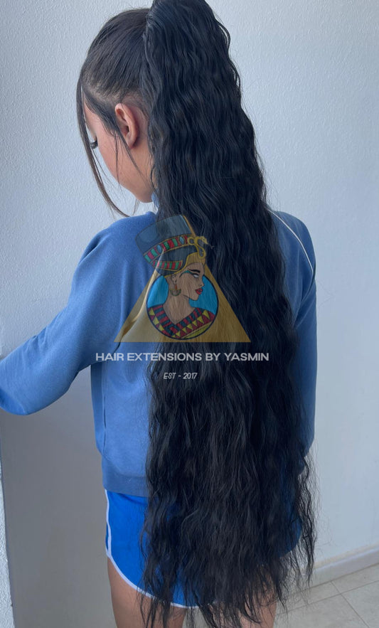 34 Inch Curly Ponytail