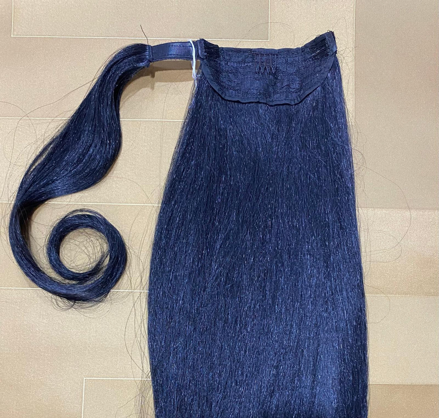 36 Inch Black Ponytail