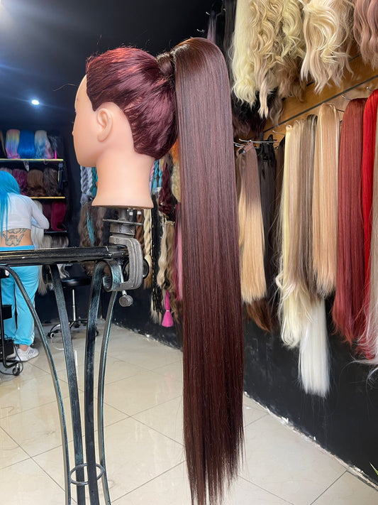 32 Inch Brown Ponytail