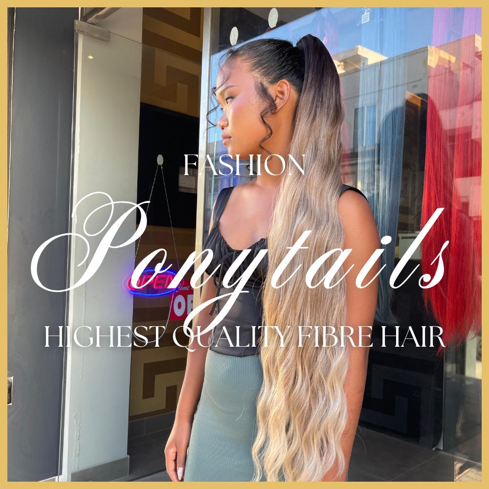 Synthetic Fibre Ponytails