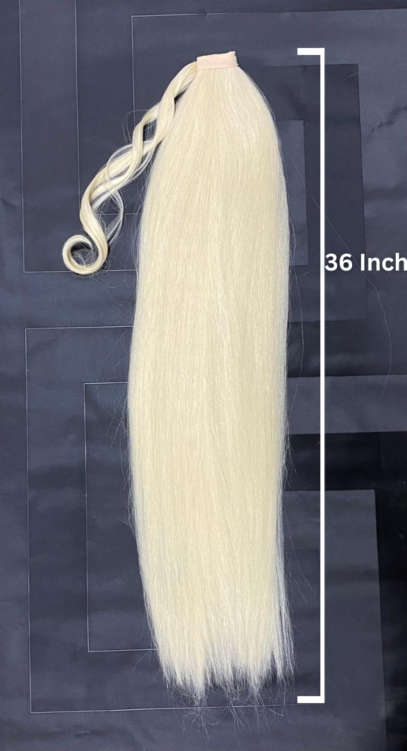 36 Inch Blonde Ponytail