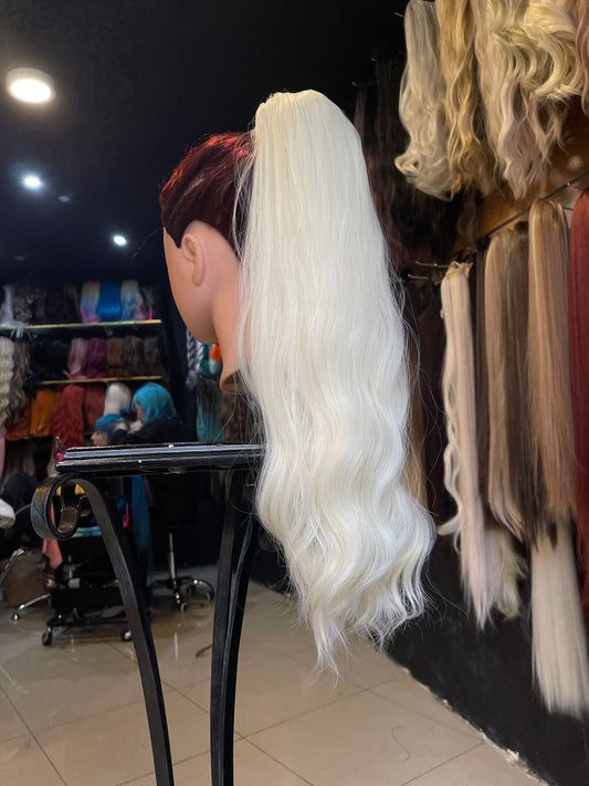 24 Inch Blonde Ponytail