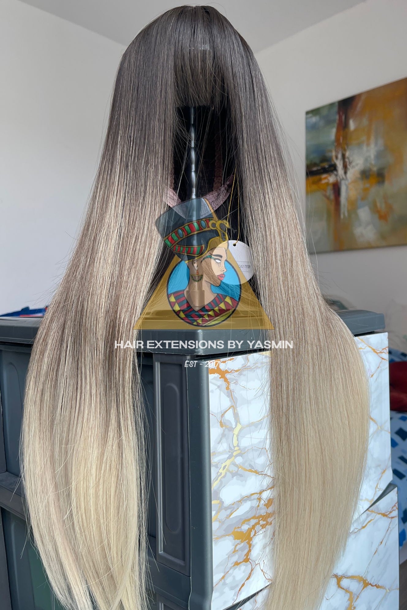 30 Inch Synthetic Ombre Wig