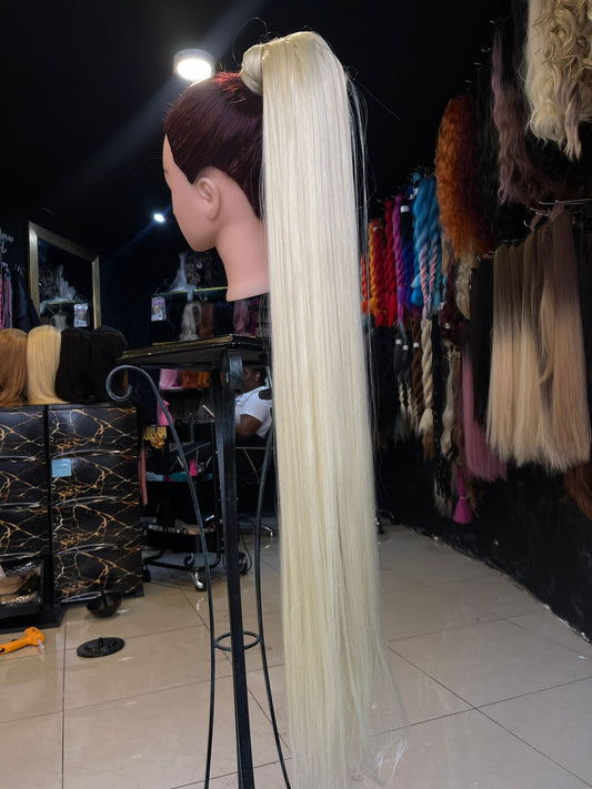 32 Inch Blonde Ponytail