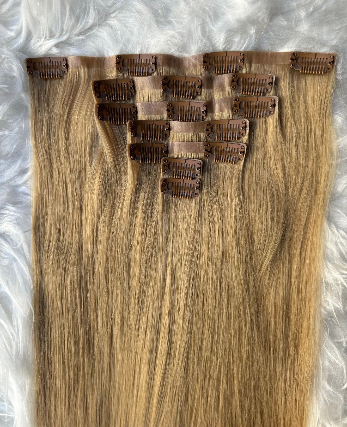 Blonde Seamless Clip-ons