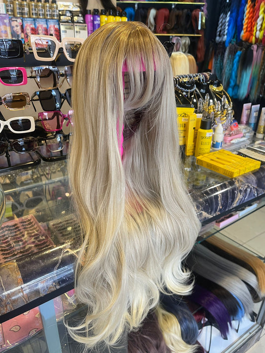 26 Inch Blonde Wig