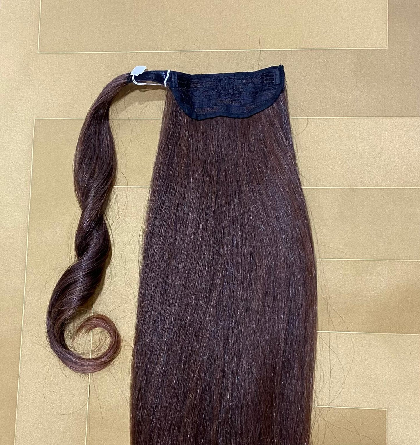 36 Inch Chestnut Brown Ponytail