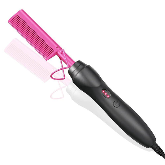 Pink Electric Hot Comb