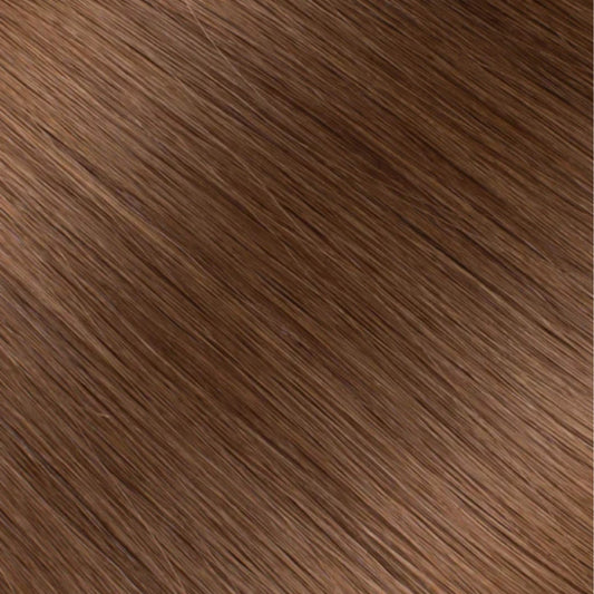 Couture Weft Clip-in Extensions, Almond Brown