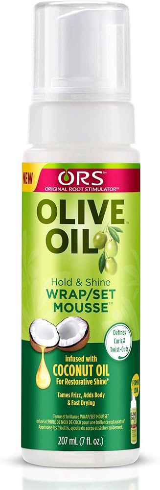 ORS Olive Oil Wrap Set Mousse 207ml