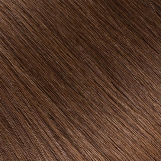 Couture Weft Clip-in Extensions, Mocha Brown